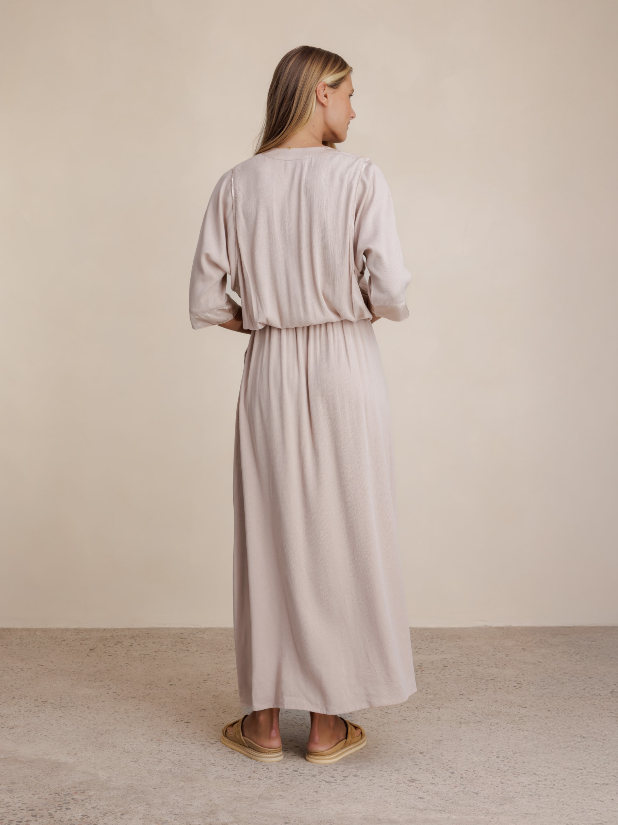 Lucrezia Maxi Dress Misty Rose